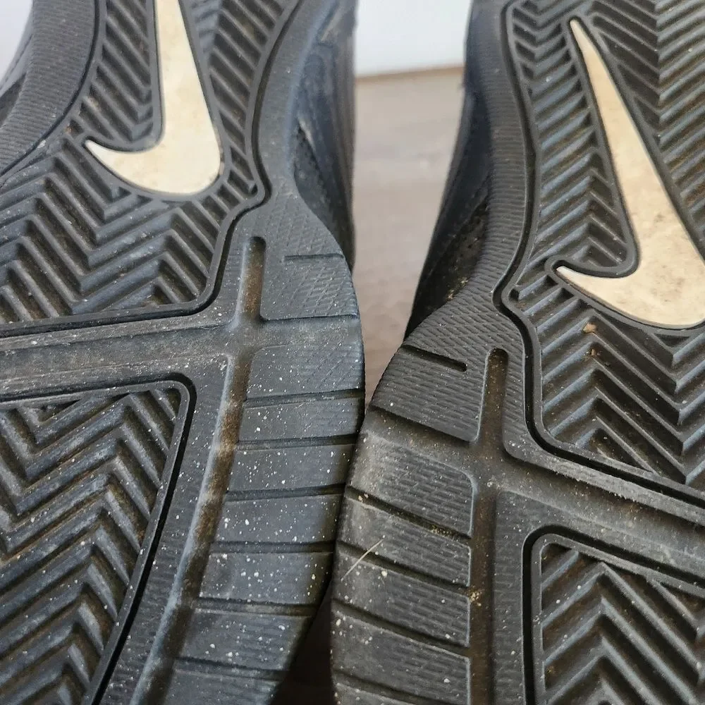 Nike Air Baseline Low Athletic Basketball Shoes Sneakers Mens Size 15 Black READ - Picture 10 of 11